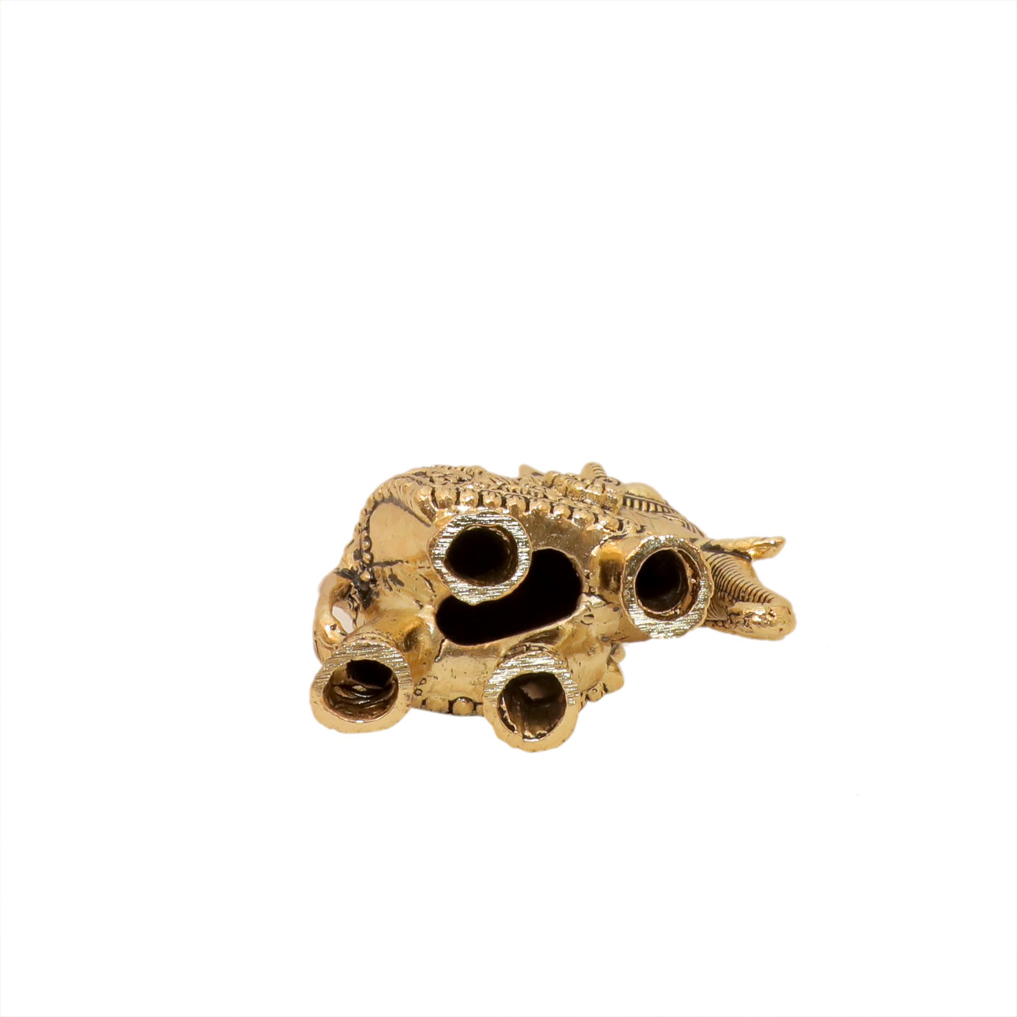 Brass Elephant, 2.9 Inch KBH11131, Weight is 248 Gram, 1 Pcs Brass Elephant, 2.9 Inch KBH11131, Weight is 248 Gram, 1 Pcs