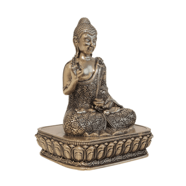 Brass Buddha, 3.8 Inch BH11148