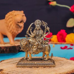 Brass Ambe Maa, 4.2 Inch BH11157