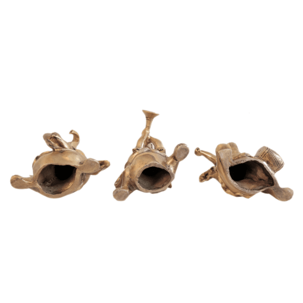 Brass Elephant Set Of 3 7 Inch KBH11191