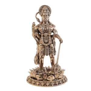 Brass Hanuman 3.9 Inch KBH11192