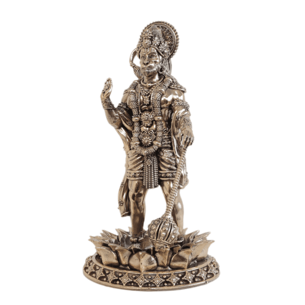Brass Hanuman 3.9 Inch KBH11192