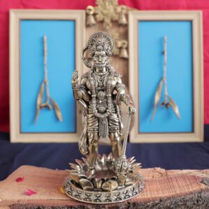 Brass Hanuman 3.9 Inch KBH11192
