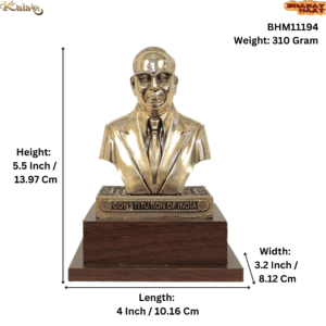 Brass wooden Ambedkar Mementos 5.5 Inch KBHM11194