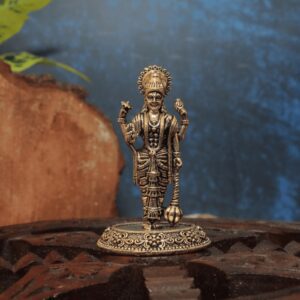 Brass Vishnu 3.3 Inch BH11004