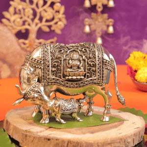 Brass Cow & Calf, 4.5 Inch, BH10963