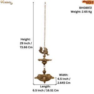 Brass Bird Divi 29 Inch KBH08972