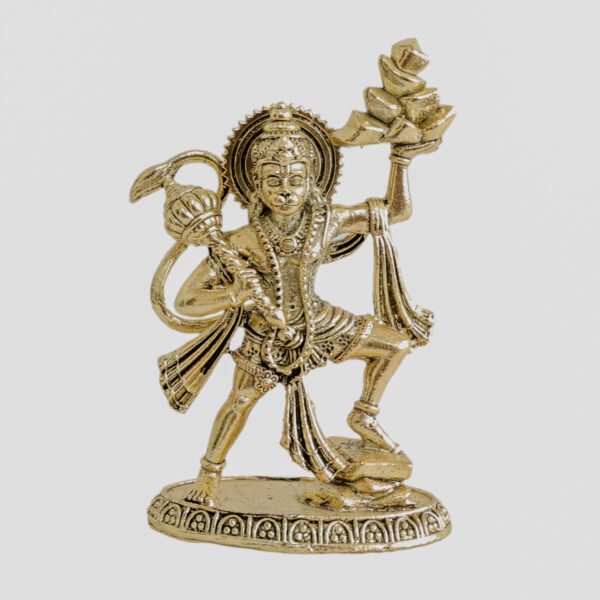 Brass Hanuman 2.3 Inch KBH09328