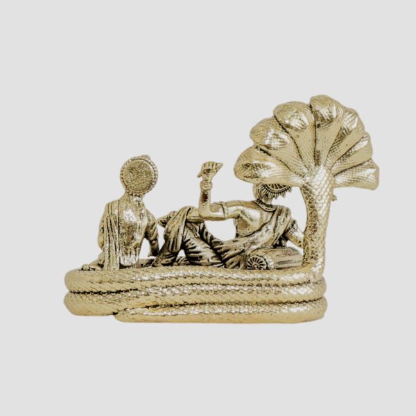 Brass Vishnu Lakshmi 2.5 Inch KBH10730