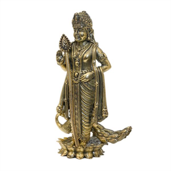 Brass Kartikeya,3.8 Inch, BH10902