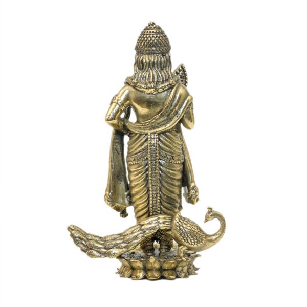 Brass Kartikeya,3.8 Inch, BH10902
