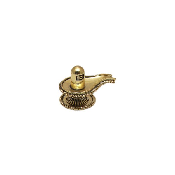 Brass Shivling, 2.2 Inch, BH10940