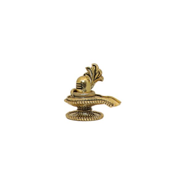 Brass Shivling, 2.2 Inch, BH10940
