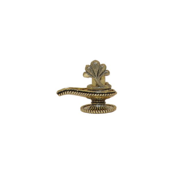 Brass Shivling, 2.2 Inch, BH10940
