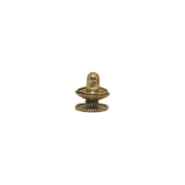 Brass Shivling, 2.2 Inch, BH10940
