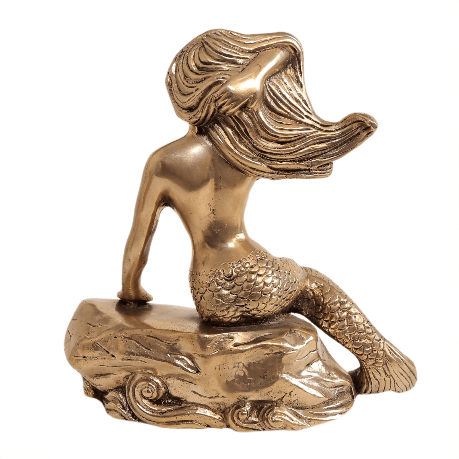 Brass Mermaid, 7.8 Inch, BH10954 Brass Mermaid, 7.8 Inch, BH10954