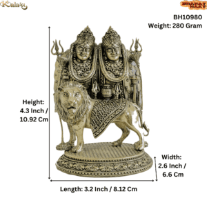 Brass Chamuda MAA 4.3 Inch KBH10980