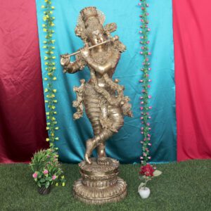 Brass Krishna 47 Inch KBH11032