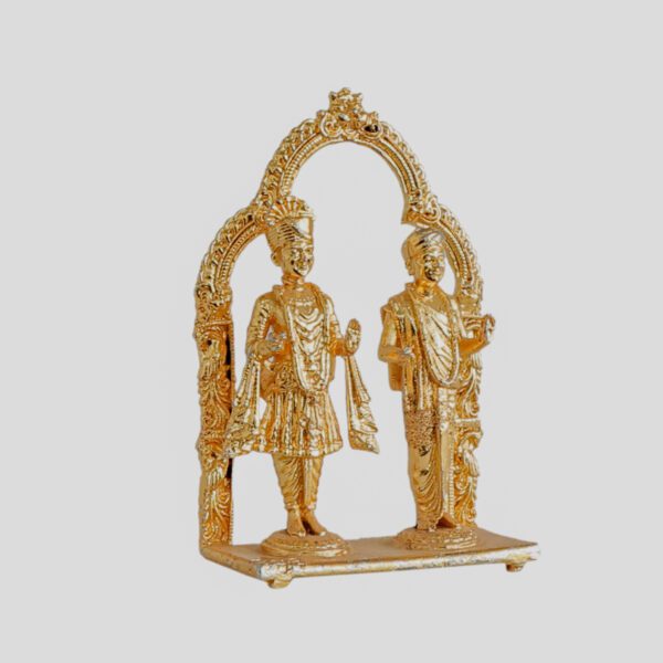 Brass Swaminarayan Pair 2.5 Inch KBH11040