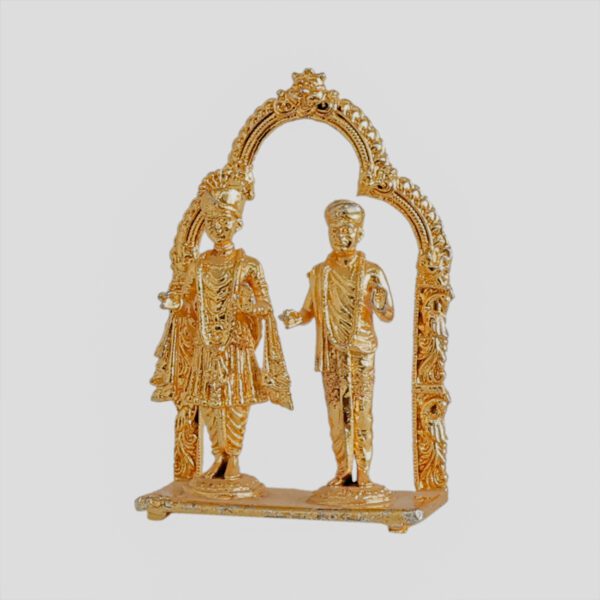 Brass Swaminarayan Pair 2.5 Inch KBH11040