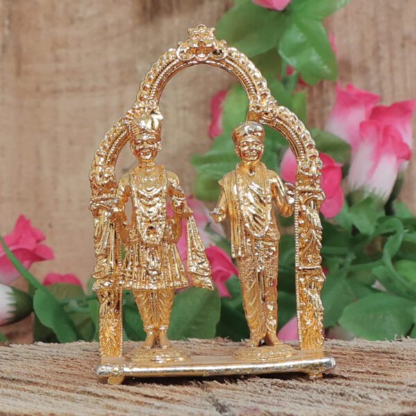 Brass Swaminarayan Pair 2.5 Inch KBH11040