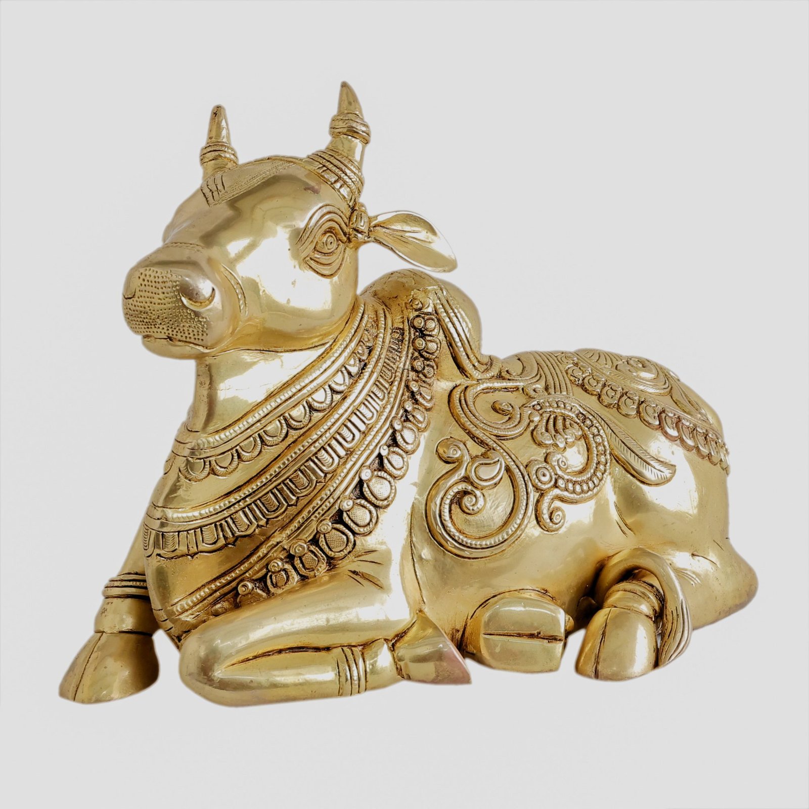 Brass Nandi 9 Inch KBH11306 Brass Nandi 9 Inch KBH11306