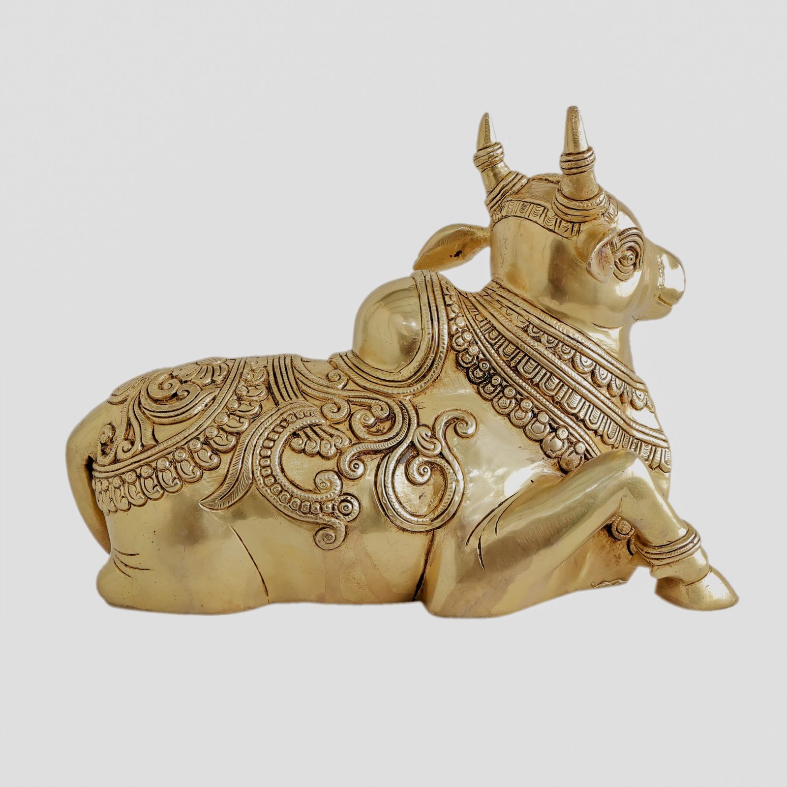 Brass Nandi 9 Inch KBH11306 Brass Nandi 9 Inch KBH11306