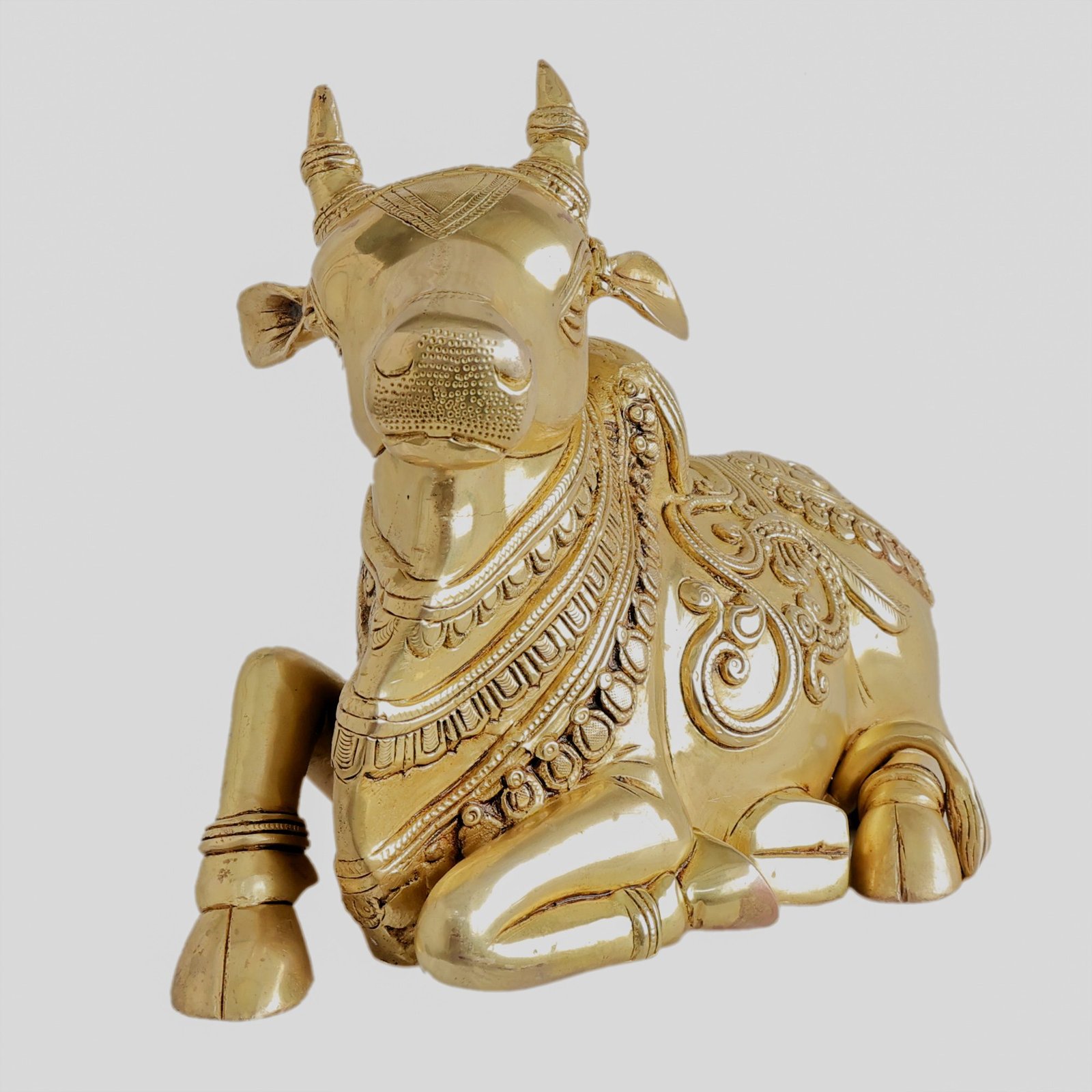 Brass Nandi 9 Inch KBH11306 Brass Nandi 9 Inch KBH11306
