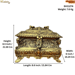 Brass Jewelry Box BH11274_N1