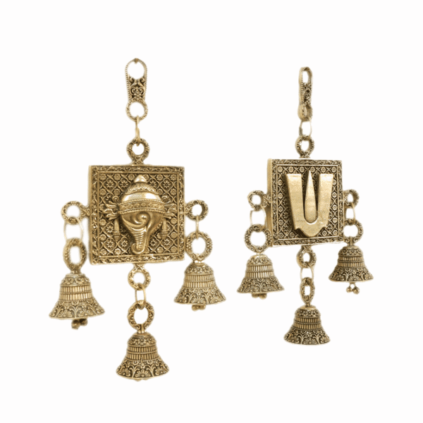 Brass Sangu Chakara Bell 6.3 Inch KBH11384