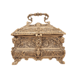 Brass Jewelry Box 6.3 Inch KBH11449