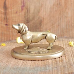 Brass Dog 1.5 Inch KBH11459