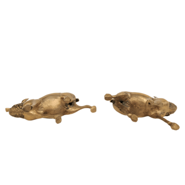 Brass Deer Pair 9 Inch KBH11460