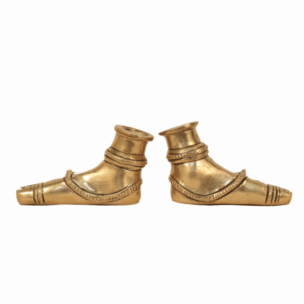 Brass Vishnu Charan 2.1 Inch KBH11467