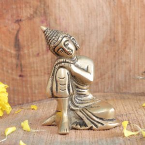 Brass Buddha 3.5 Inch KBH11476