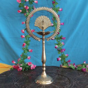 Brass Pecock Divi 19.5 Inch KBH11578