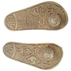 Brass padhuka medium 1 Inch KBH04893