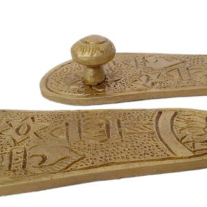 Brass padhuka medium 1 Inch KBH04893