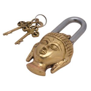 Brass buddha lock 5.8 Inch KBH05598