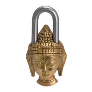 Brass buddha lock 5.8 Inch KBH05598