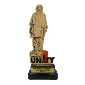 Acrylic Acrylic Statue of unity Table Stand 12 Inch KBH08463