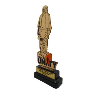 Acrylic Acrylic Statue of unity Table Stand 12 Inch KBH08463