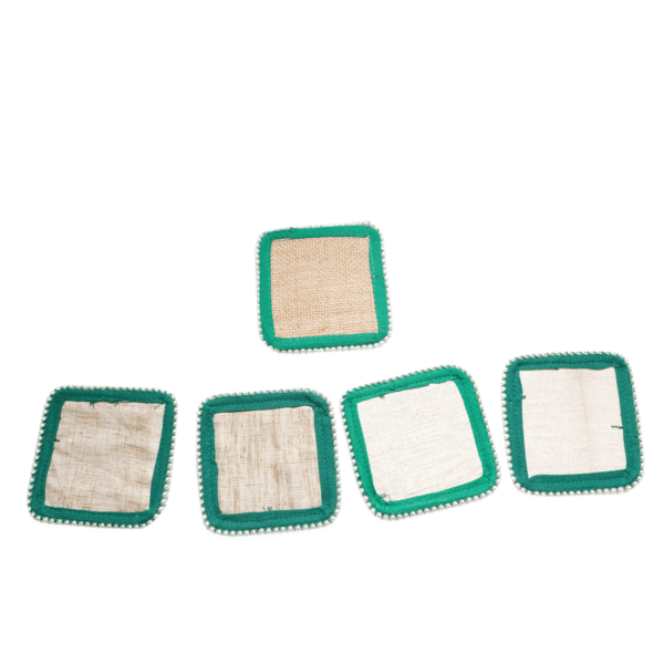 Weed grass Tea Coaster 0.1 Inch KBH11112
