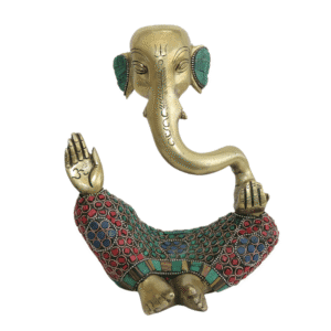 Brass Ganesha 8.3 Inch KBH11538