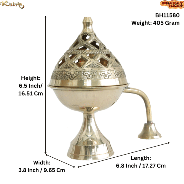 Brass Doop Dani 6.5 Inch KBH11580