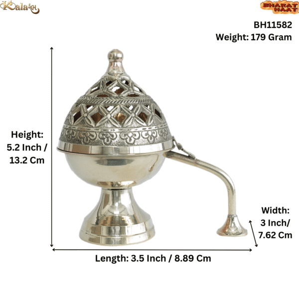 Brass Doop Dani 5.2 Inch KBH11582