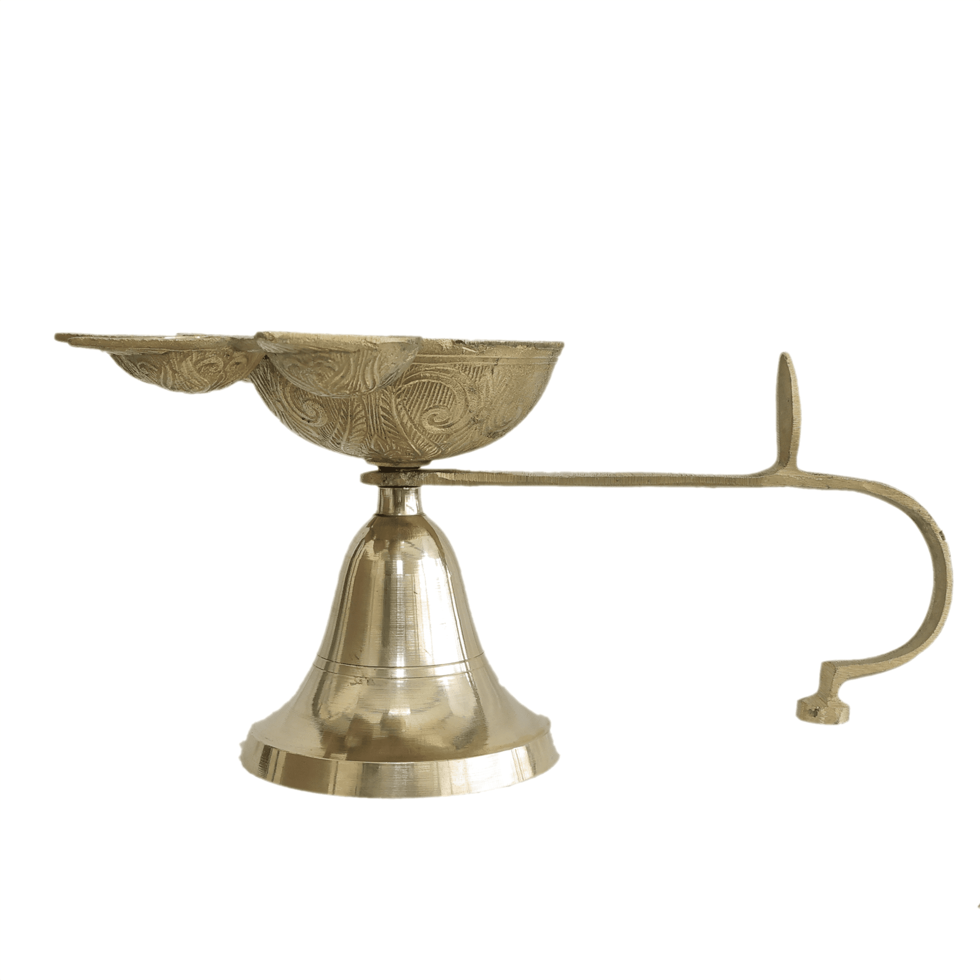 Brass Aarati 5 Inch KBH11584 Brass Aarati 5 Inch KBH11584