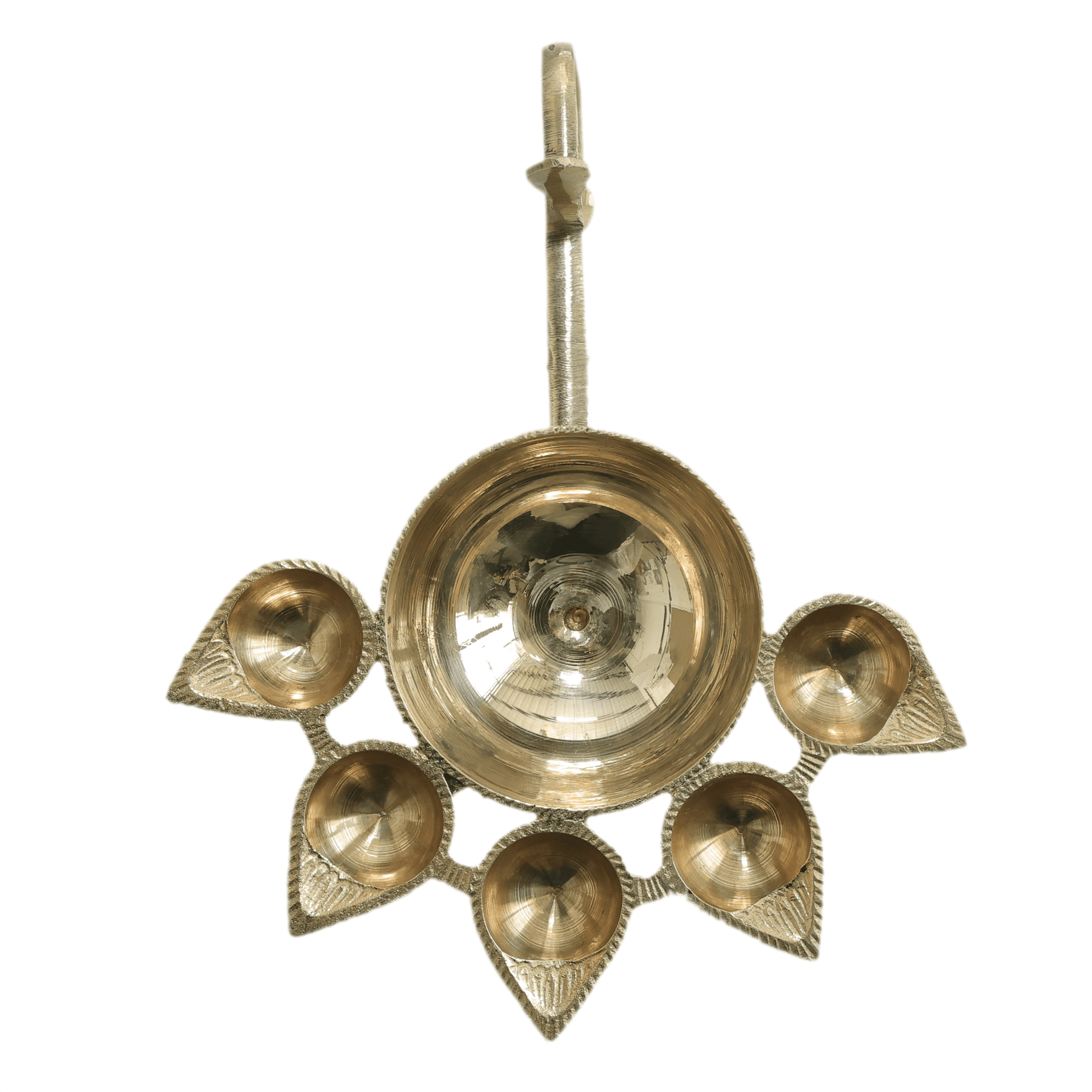 Brass Aarati 5 Inch KBH11584 Brass Aarati 5 Inch KBH11584
