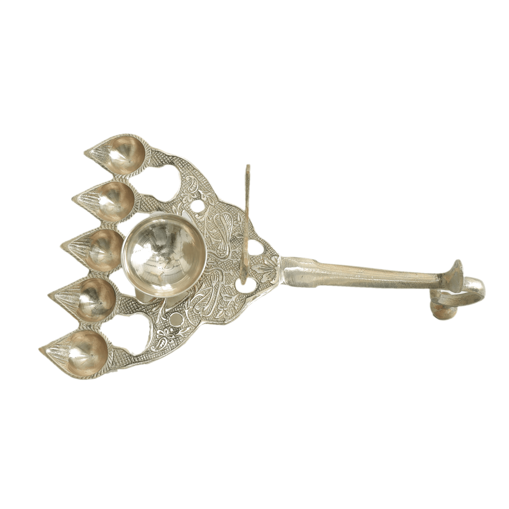 Brass Aarti 5.5 Inch KBH11586 Brass Aarti 5.5 Inch KBH11586