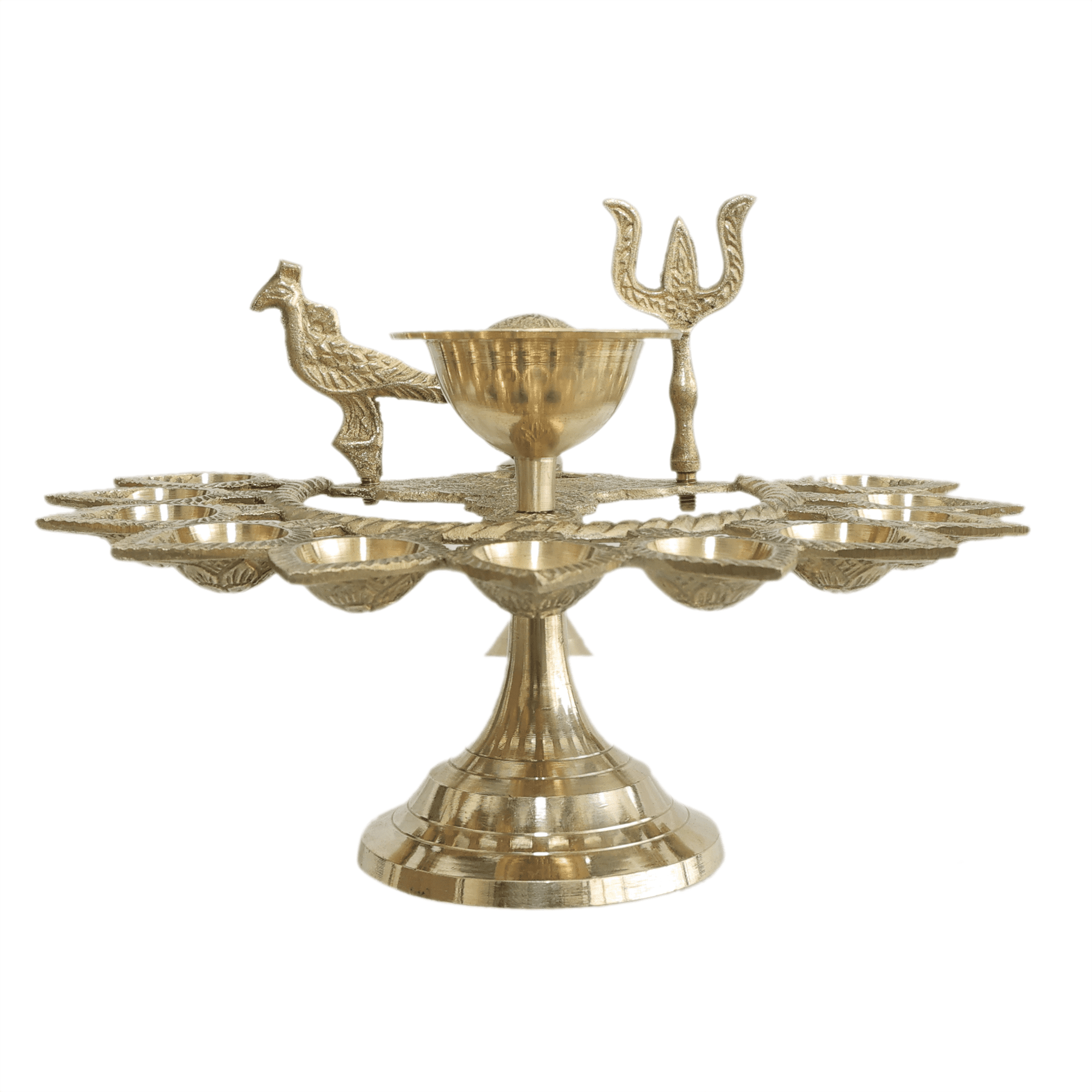 Brass Aarti 6 Inch KBH11587 Brass Aarti 6 Inch KBH11587